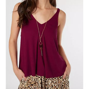 COPY - Free People Dani Flowing Tank Sz XS